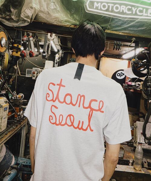 STANCE SEOUL(スタンス・ソウル)の「HELMET BOY SEASON TOP (HEATHER GREY)(Tシャツ/カットソー・メンズ・その他・SMALL/MEDIUM/LARGE/X-LARGE)」の3枚目の写真