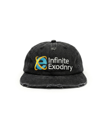 EXTRAORDINARY（エクストラオーディナリー）の「WASHED INFINITE LOGO CAP BLACK（キャップ）」