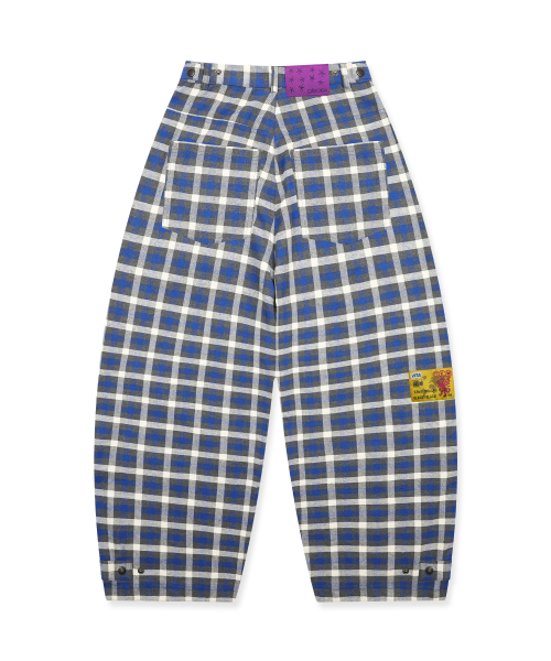 GLACK(グラック)の「GP188 XP チェックリネンラウンジパンツ (BLUE)(その他パンツ・レディース・その他・SMALL/MEDIUM/LARGE)」の5枚目の写真