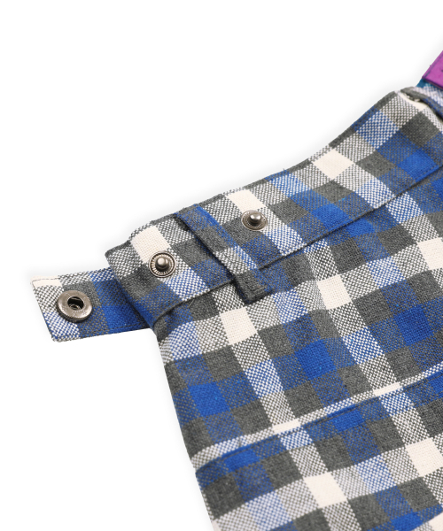 GLACK(グラック)の「GP188 XP チェックリネンラウンジパンツ (BLUE)(その他パンツ・レディース・その他・SMALL/MEDIUM/LARGE)」の6枚目の写真