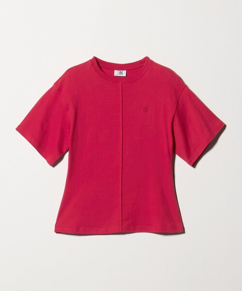 ER（イーアール）の「＜ER＞コットン ウエスト シェイプ Tシャツ（Tシャツ/カットソー・レディース・レッド/ブラック/ホワイト・FREE）」の20枚目の写真