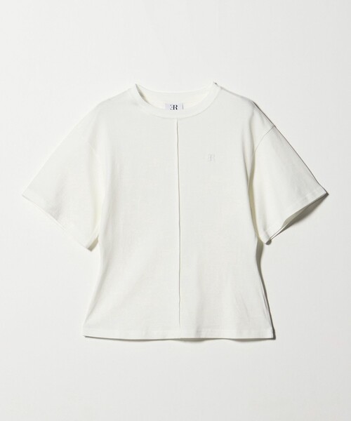 ER（イーアール）の「＜ER＞コットン ウエスト シェイプ Tシャツ（Tシャツ/カットソー・レディース・レッド/ブラック/ホワイト・FREE）」の14枚目の写真