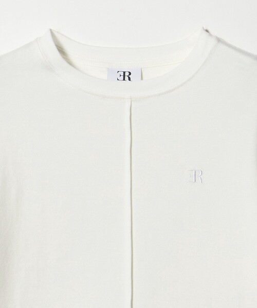 ER（イーアール）の「＜ER＞コットン ウエスト シェイプ Tシャツ（Tシャツ/カットソー・レディース・レッド/ブラック/ホワイト・FREE）」の15枚目の写真