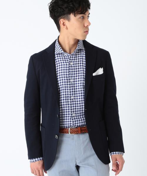 B:MING by BEAMS(ビーミングバイビームス)の「ビーミング by ビームス / サーフニットジャケット(スーツジャケット・メンズ・ブルー/ネイビー・50/44/48/42/46)」の8枚目の写真