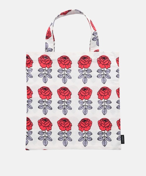 marimekko SEIDI VIHKIRUUSU トートバッグ ASIA EXCLUSIVE】Vihkiruusu / Tote bag 33X32cm（トートバッグ