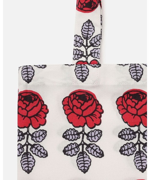 marimekko(マリメッコ)の「【ASIA EXCLUSIVE】Vihkiruusu / Tote bag 33X32cm(トートバッグ・レディース・レッド・FREE)」の2枚目の写真