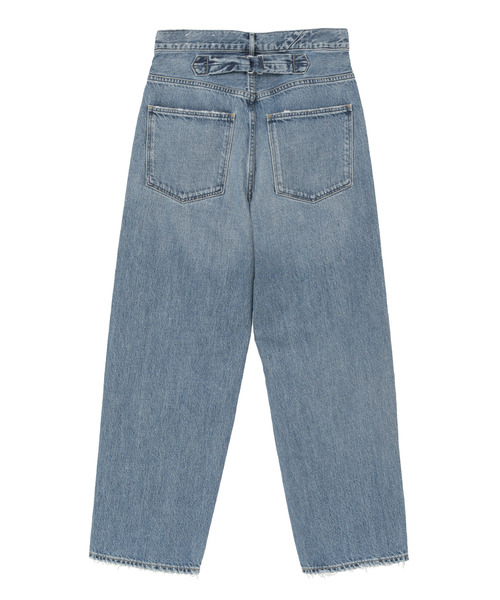 martinique（マルティニーク）の「【upper hights/アッパーハイツ】THE RUBY（デニムパンツ・レディース・サックスブルー・23/22）」の2枚目の写真
