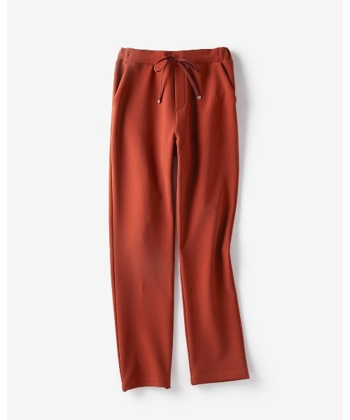 DoCLASSE（ ドゥクラッセ）の「裏起毛カットジョーゼット・テーパード68cm（その他パンツ・レディース・ロイヤルブルー/キャメル・3L/LL/S/M/L）」の3枚目の写真