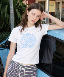 Spiral Hotfix T-shirt (White)