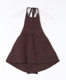 TODAYFUL（トゥデイフル）の「Halterneck Peplum Knit 12610534（ニット/セーター）」