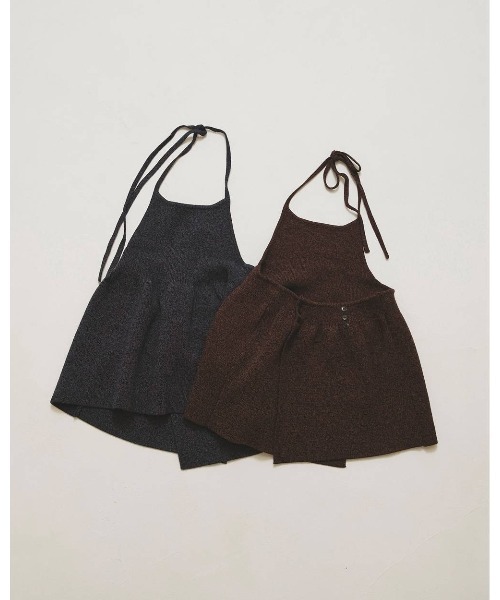 TODAYFUL(トゥデイフル)の「Halterneck Peplum Knit 12610534(ニット/セーター・レディース・インディゴブルー/ブラウン・FREE)」の13枚目の写真