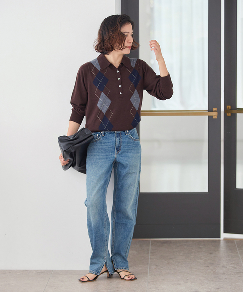 Levi's(リーバイス)の「別注【LEVI’S(R)/リーバイス(R)】for JS LOOSE TAPER CROP(デニムパンツ・レディース・ブルー・23/24/25/26/27/28/29/30)」の2枚目の写真