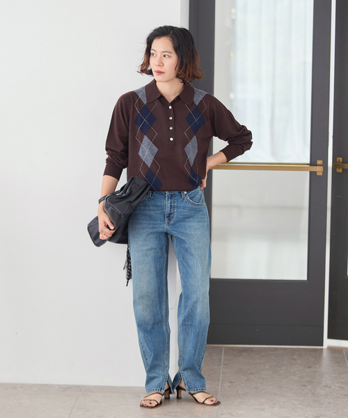 Levi's(リーバイス)の「別注【LEVI’S(R)/リーバイス(R)】for JS LOOSE TAPER CROP(デニムパンツ・レディース・ブルー・23/24/25/26/27/28/29/30)」の11枚目の写真