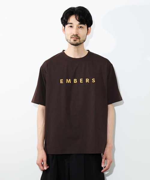 Mac-House(マックハウス)の「【REALSTANDARD/リアルスタンダード】接触冷感 テックテンジク5分袖Tシャツ(Tシャツ/カットソー・メンズ・杢グレー/ブラウン/ブラック/ホワイト・M/S/L/XL)」の4枚目の写真