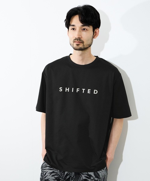 Mac-House(マックハウス)の「【REALSTANDARD/リアルスタンダード】接触冷感 テックテンジク5分袖Tシャツ(Tシャツ/カットソー・メンズ・杢グレー/ブラウン/ブラック/ホワイト・M/S/L/XL)」の2枚目の写真