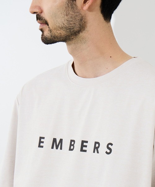 Mac-House(マックハウス)の「【REALSTANDARD/リアルスタンダード】接触冷感 テックテンジク5分袖Tシャツ(Tシャツ/カットソー・メンズ・杢グレー/ブラウン/ブラック/ホワイト・M/S/L/XL)」の8枚目の写真