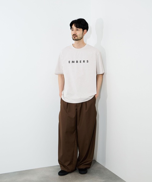 Mac-House(マックハウス)の「【REALSTANDARD/リアルスタンダード】接触冷感 テックテンジク5分袖Tシャツ(Tシャツ/カットソー・メンズ・杢グレー/ブラウン/ブラック/ホワイト・M/S/L/XL)」の9枚目の写真