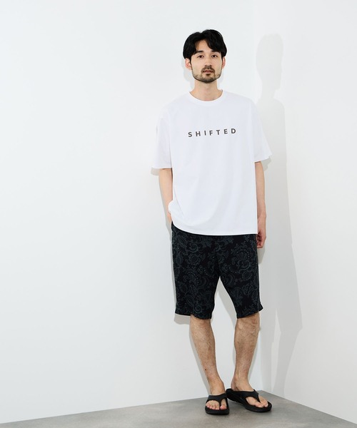 Mac-House(マックハウス)の「【REALSTANDARD/リアルスタンダード】接触冷感 テックテンジク5分袖Tシャツ(Tシャツ/カットソー・メンズ・杢グレー/ブラウン/ブラック/ホワイト・M/S/L/XL)」の12枚目の写真