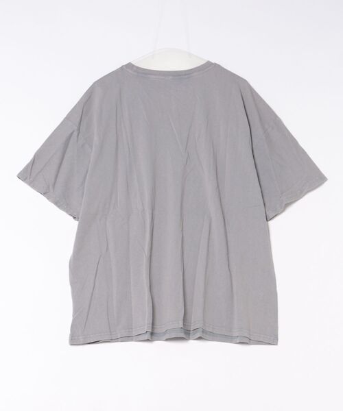 gossara(ゴサラ)の「【ラフなのに絵になる。フォトプリントTシャツ】ピグメント加工プリントT(Tシャツ/カットソー・レディース・ホワイト/ブルー/ベージュ・FREE)」の20枚目の写真