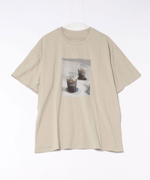 gossara(ゴサラ)の「【ラフなのに絵になる。フォトプリントTシャツ】ピグメント加工プリントT(Tシャツ/カットソー・レディース・ホワイト/ブルー/ベージュ・FREE)」の22枚目の写真