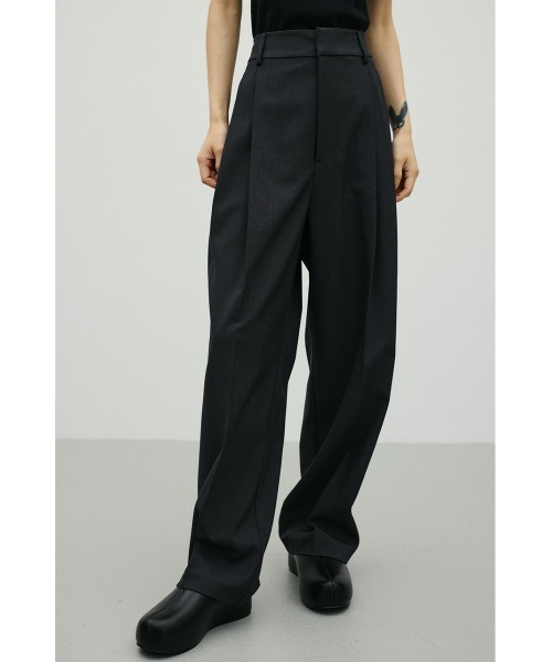 STYLEMIXER（スタイルミキサー）の「【ロングセラー】ベーシックツータックパンツ（スラックス・レディース・グレー/ライトブラウン/アイボリー/ブラック・LARGE/MEDIUM/SMALL）」の13枚目の写真