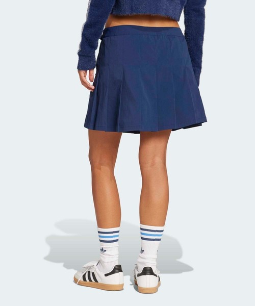 adidas（アディダス）の「プリーツスカート / アディダスオリジナルス adidas Originals（スカート・レディース・ブルー・XX-LARGE/LARGE/MEDIUM/SMALL/X-LARGE/X-SMALL）」の2枚目の写真