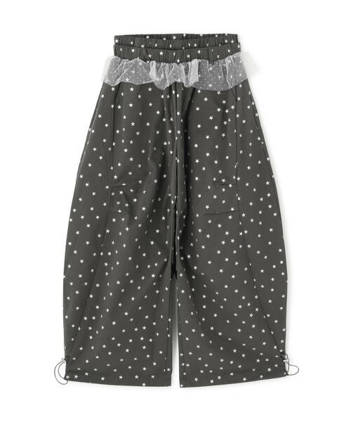 SIS(エスアイエス)の「SIS/エスアイエス/Star Layered Pants(その他パンツ・レディース・グレー・L)」の1枚目の写真