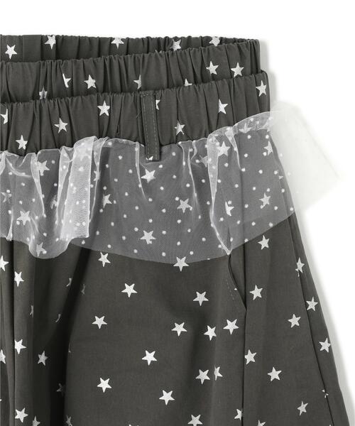 SIS(エスアイエス)の「SIS/エスアイエス/Star Layered Pants(その他パンツ・レディース・グレー・L)」の4枚目の写真