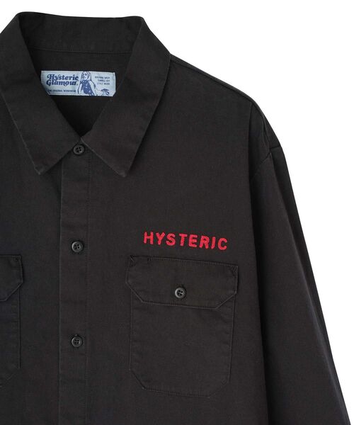 HYSTERIC GLAMOUR(ヒステリックグラマー)の「DRUM KIT刺繍 エンジニアシャツ(シャツ/ブラウス・メンズ・グレー/ホワイト/ブラック・SMALL/X-LARGE/LARGE/MEDIUM)」の11枚目の写真