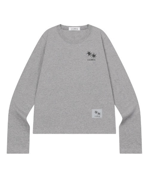 COIRIS（コイリス）の「◇COIRIS◇ブランド直輸入正規品/クレヨン ポニー グラフィック 長袖 Tシャツ CRAYON PONY GRAPHIC LONG SLEEVE T（Tシャツ/カットソー・レディース・ホワイト/グレー/ブラック・FREE）」の3枚目の写真