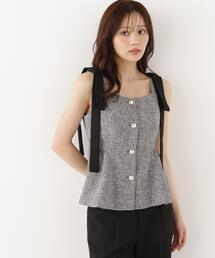 PROPORTION BODY DRESSING | リボンペプラムジレ / 1216255900(ベスト)