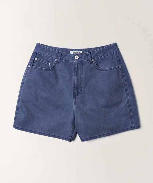 TTUDEMENT(トュードメント)の「WASHED DENIM SHORTS_BLUE(その他パンツ・レディース・その他・SMALL/MEDIUM)」の4枚目の写真