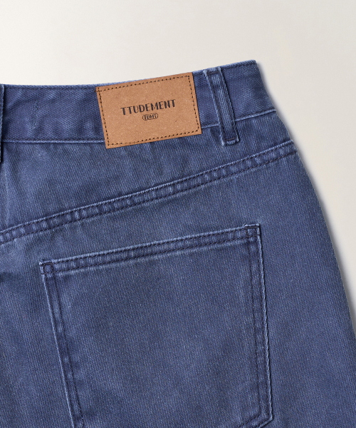 TTUDEMENT(トュードメント)の「WASHED DENIM SHORTS_BLUE(その他パンツ・レディース・その他・SMALL/MEDIUM)」の8枚目の写真