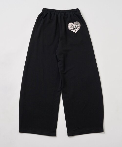 OLIVE des OLIVE(オリーブデオリーブ)の「【インフルエンサー企画】miko logo sweat pants(スウェットパンツ・レディース・ブラック/ピンク・FREE)」の10枚目の写真