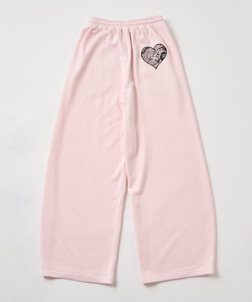 OLIVE des OLIVE(オリーブデオリーブ)の「【インフルエンサー企画】miko logo sweat pants(スウェットパンツ・レディース・ブラック/ピンク・FREE)」の17枚目の写真