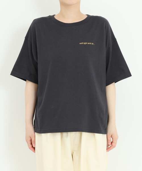 HEART MARKET（ハートマーケット）の「フレンチロゴワイドなプリントT（Tシャツ/カットソー・レディース・グレー系/ホワイト系/ブラック系・MEDIUM/LARGE）」の15枚目の写真