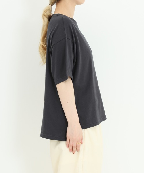 HEART MARKET（ハートマーケット）の「フレンチロゴワイドなプリントT（Tシャツ/カットソー・レディース・グレー系/ホワイト系/ブラック系・MEDIUM/LARGE）」の16枚目の写真