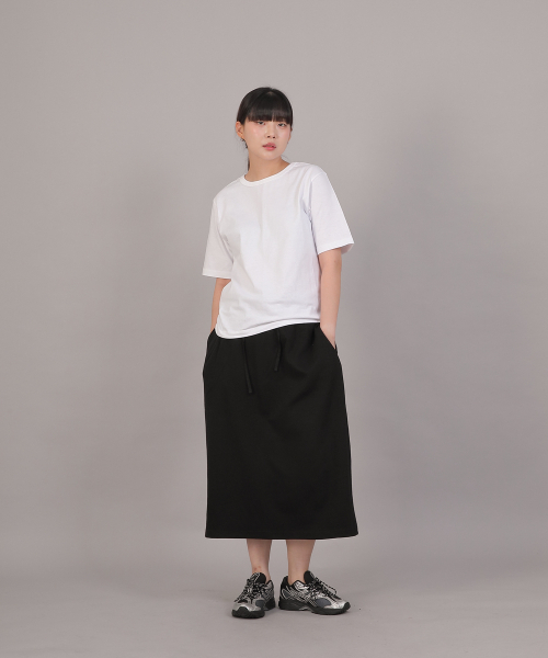 SAINTCREW(セントクルー)の「ミニマルソフトRネック半袖TシャツSMR-8A06ホワイト(Tシャツ/カットソー・レディース・その他・FREE)」の9枚目の写真