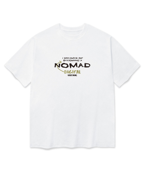 HALFNINE(ハーフナイン)の「エンジョイサマー 半袖Tシャツ F04BRD_HBX10992(Tシャツ/カットソー・メンズ・グレー系その他/ブルー/ホワイト/ブラック・M/S/XL/L)」の2枚目の写真