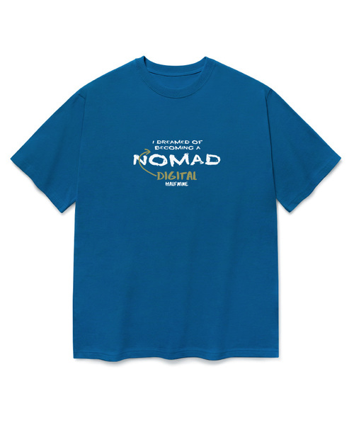 HALFNINE(ハーフナイン)の「エンジョイサマー 半袖Tシャツ F04BRD_HBX10992(Tシャツ/カットソー・メンズ・グレー系その他/ブルー/ホワイト/ブラック・M/S/XL/L)」の4枚目の写真