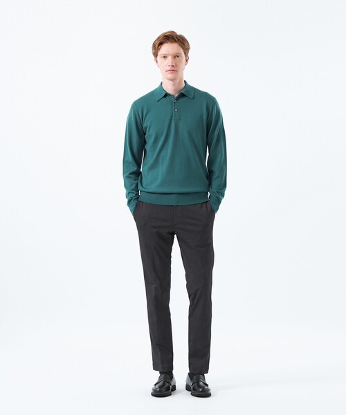 MACKINTOSH PHILOSOPHY(マッキントッシュ フィロソフィー)の「エラスティックパンツ ツイルハイテンション(その他パンツ・メンズ・ライトベージュ/ブラック/ネイビー・38/40)」の10枚目の写真