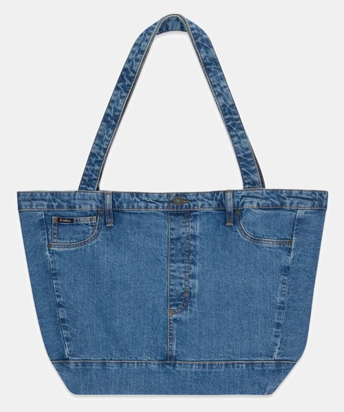 Guess(ゲス)の「GUESS JEANS Denim Tote トートバッグ ローリングストーンズ(トートバッグ・メンズ・インディゴブルー・ONE SIZE)」の1枚目の写真