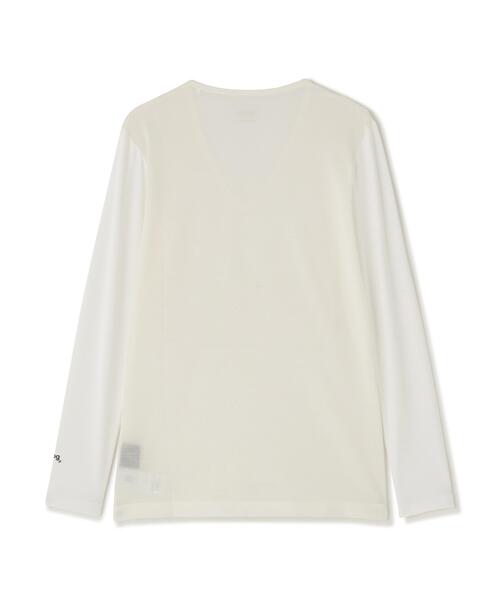 PEARLY GATES(パーリーゲイツ)の「Super Natural ウールメッシュ × ナイロンベア天竺(MENS)(Tシャツ/カットソー・メンズ・ネイビー/ホワイト・MEDIUM/X-LARGE/LARGE)」の14枚目の写真