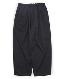 【YOKO SAKAMOTO】 DOUBLE PLEATED WIDE EASY PANTS