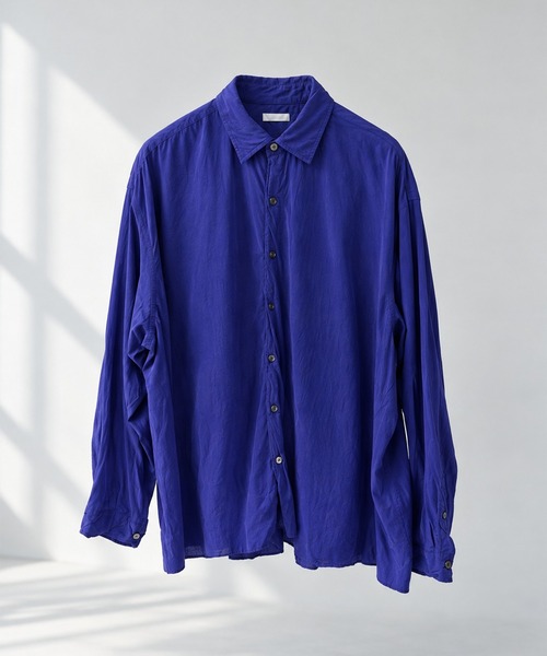 KANEMASA PHIL.(カネマサフィル)の「【KANEMASA PHIL.】46G Artisan Shirt(シャツ/ブラウス・メンズ・パープル/ホワイト/ブラック・L/M)」の1枚目の写真