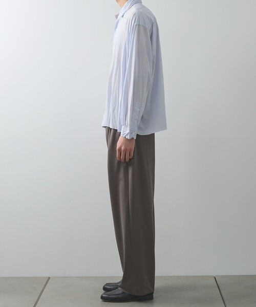 KANEMASA PHIL.(カネマサフィル)の「【KANEMASA PHIL.】46G Artisan Shirt(シャツ/ブラウス・メンズ・パープル/ホワイト/ブラック・L/M)」の11枚目の写真