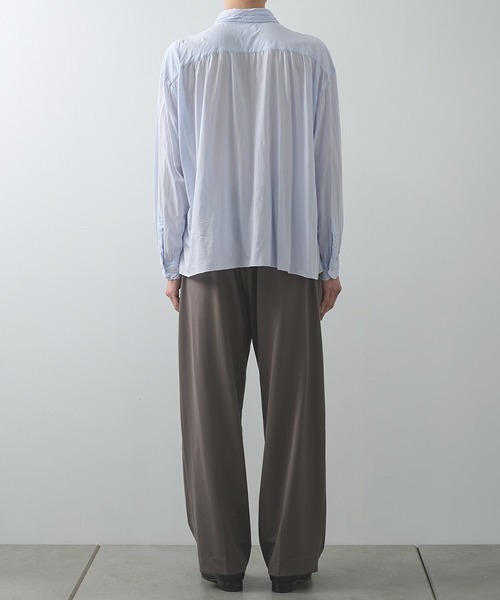 KANEMASA PHIL.(カネマサフィル)の「【KANEMASA PHIL.】46G Artisan Shirt(シャツ/ブラウス・メンズ・パープル/ホワイト/ブラック・L/M)」の12枚目の写真