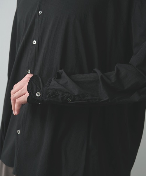 KANEMASA PHIL.(カネマサフィル)の「【KANEMASA PHIL.】46G Artisan Shirt(シャツ/ブラウス・メンズ・パープル/ホワイト/ブラック・L/M)」の20枚目の写真