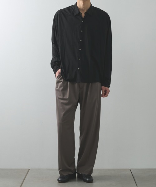 KANEMASA PHIL.(カネマサフィル)の「【KANEMASA PHIL.】46G Artisan Shirt(シャツ/ブラウス・メンズ・パープル/ホワイト/ブラック・L/M)」の16枚目の写真