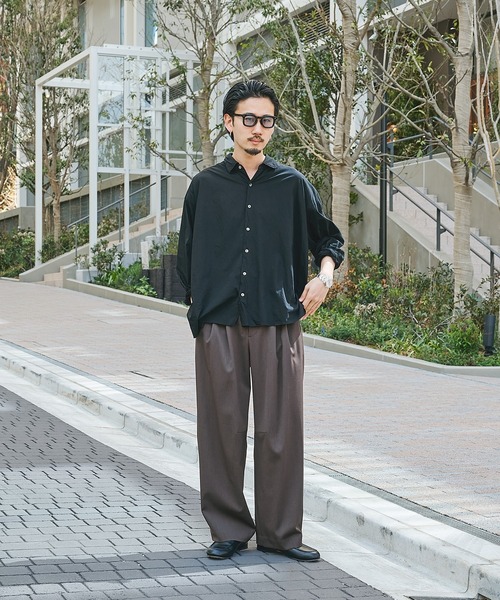 KANEMASA PHIL.(カネマサフィル)の「【KANEMASA PHIL.】46G Artisan Shirt(シャツ/ブラウス・メンズ・パープル/ホワイト/ブラック・L/M)」の21枚目の写真